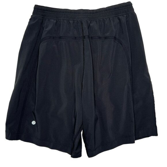 Lululemon Men's Size Medium Black 8.5" Response Running Athletic Shorts - Picture 7 of 8
